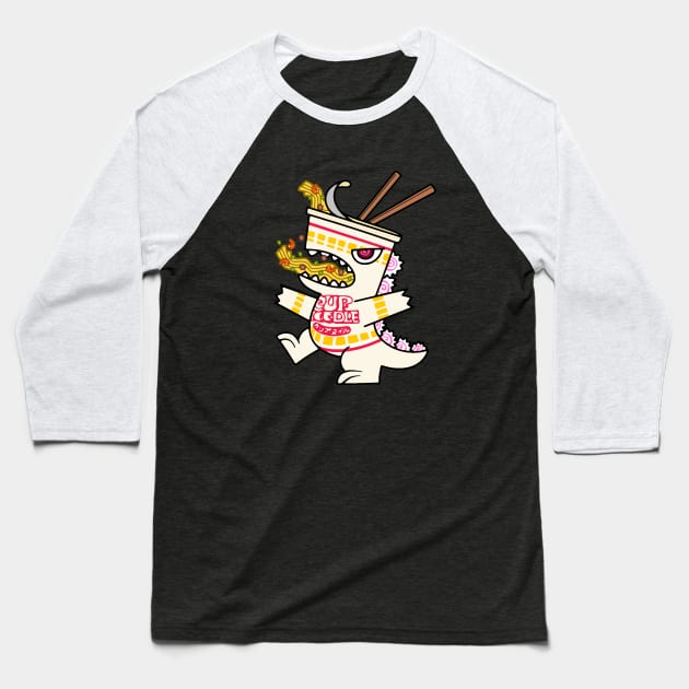 cup noodleZILLA Baseball T-Shirt by wss3